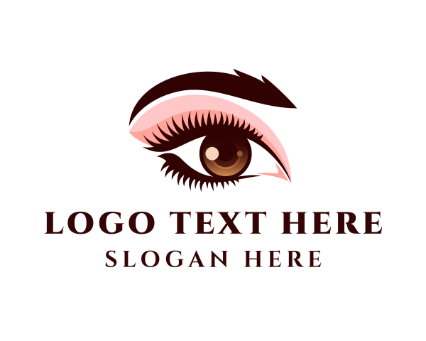 Beautiful Woman Eye logo