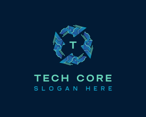 Tech Cyber Robotics logo design