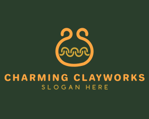 Orange Vase Pottery logo