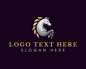 Stallion Elegant Horse logo