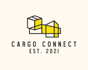 Cargo Container Warehouse logo design