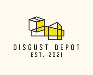 Cargo Container Warehouse logo design