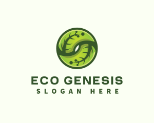 Biotech Leaf Nature logo design