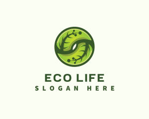 Biotech Leaf Nature logo design