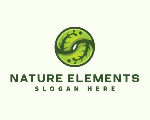 Biotech Leaf Nature logo design