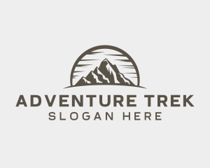 Mountain Peak Adventure logo design