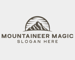 Mountain Peak Adventure logo design