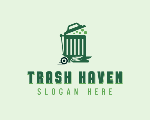 Trash Compost Disposal logo design