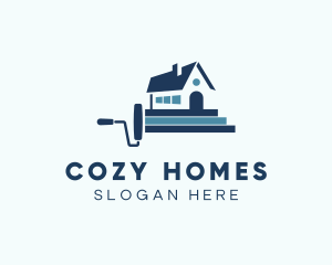 Home Apartment Paint logo design