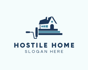 Home Apartment Paint logo design