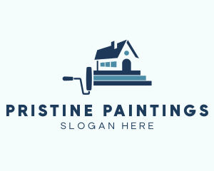 Home Apartment Paint logo design