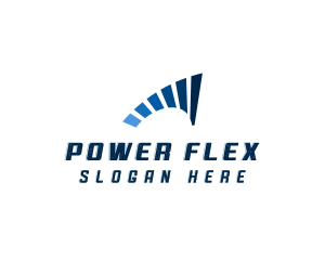 Blue Power Charge logo design