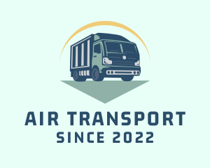 Transportation Delivery Truck logo design