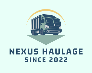 Transportation Delivery Truck logo design