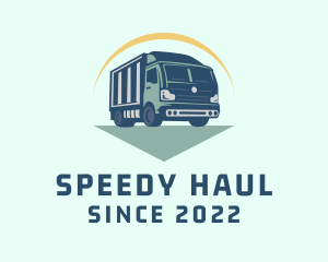 Transportation Delivery Truck logo design