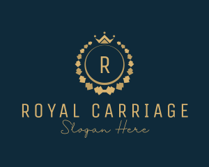 Royal Crown Laurel Mansion logo design