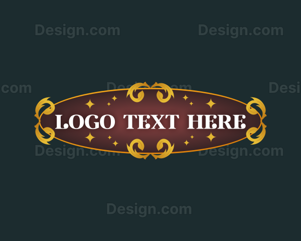 Baroque Ornamental Brand Logo