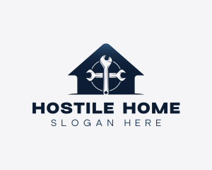 Home Wrench Renovation logo design