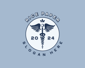 Physician Medical Caduceus Logo