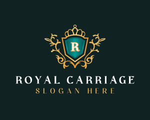 Shield Elegant Royal logo design