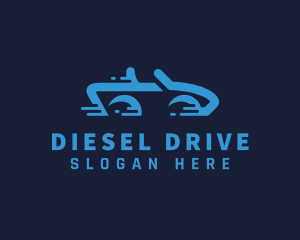 Car Speed Driving logo design