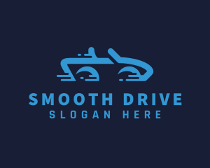 Car Speed Driving logo design