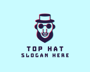 Mysterious Hat Man logo design