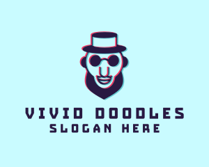 Mysterious Hat Man logo design