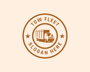 Logistics Cargo Truck  logo design