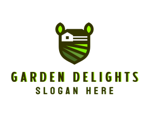 Homestead Landscaping Yard logo design