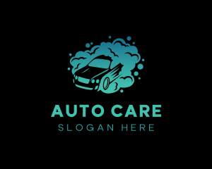 Auto Wash Car Care logo design