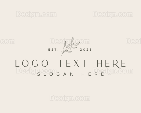 Elegant Flower Business Logo