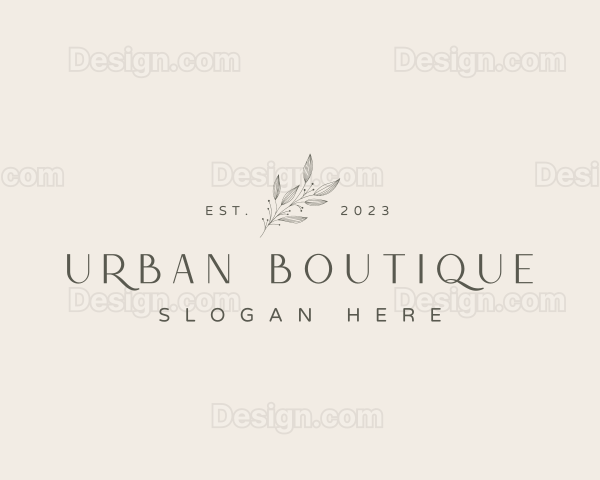 Elegant Flower Business Logo