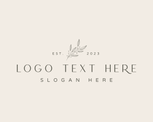 Elegant Flower Business logo design