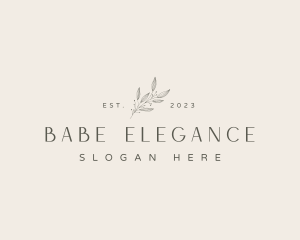 Elegant Flower Business logo design