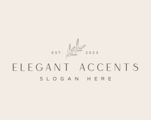 Elegant Flower Business logo design