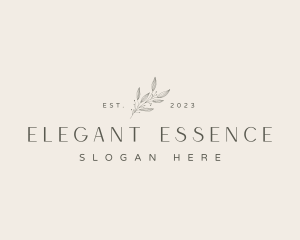 Elegant Flower Business logo design