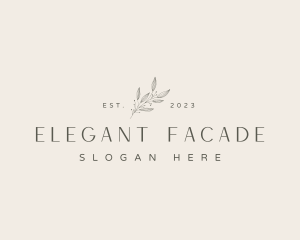 Elegant Flower Business logo design