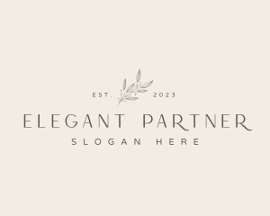 Elegant Flower Business logo design