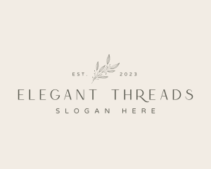 Elegant Flower Business logo design