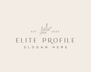 Elegant Flower Business logo design