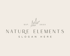 Elegant Flower Business logo design