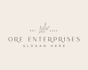 Elegant Flower Business logo design