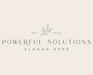 Elegant Flower Business logo design