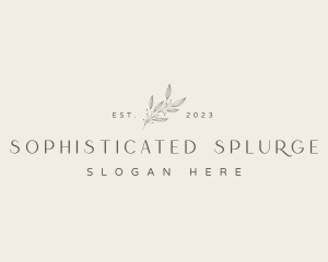 Elegant Flower Business logo design