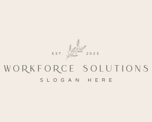 Elegant Flower Business logo design