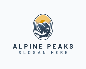 Mountain Peak Summit logo design