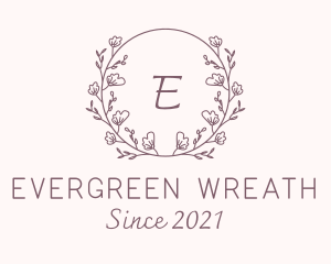 Flower Decoration Lettermark logo design