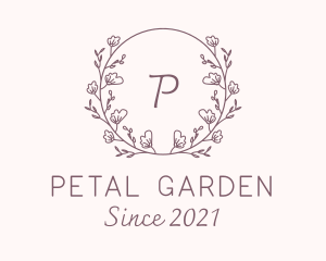 Flower Decoration Lettermark logo design