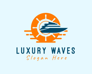 Yacht Sailing Tour logo design